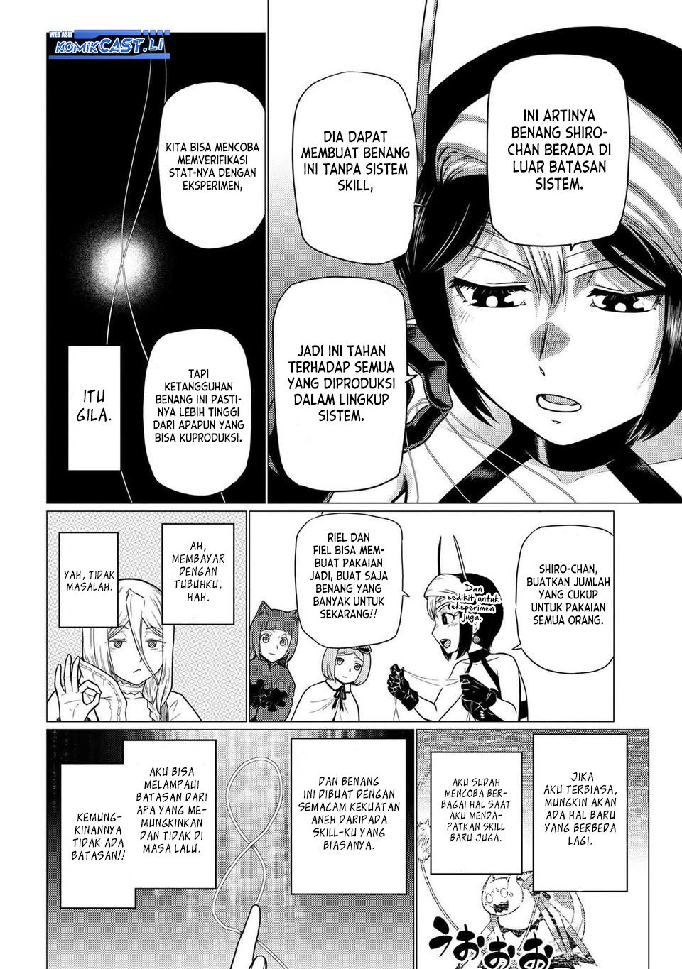 Kumo desu ga, Nani Ka? Chapter 71.1 Gambar 9